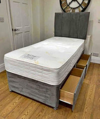 Premium Divan Bed with Mattress | Storage or No Storage