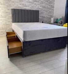 Divan beds available with Mattress and with 2 drawers all sizes available